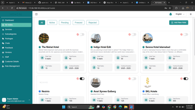 HOHEAL - Hotel Management SaaS